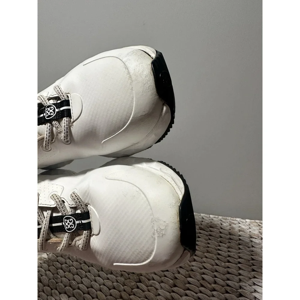 G/FORE Ladies MG4+ Perforated Zebra Ascent Golf Shoes Size 9.5 White GLF000012